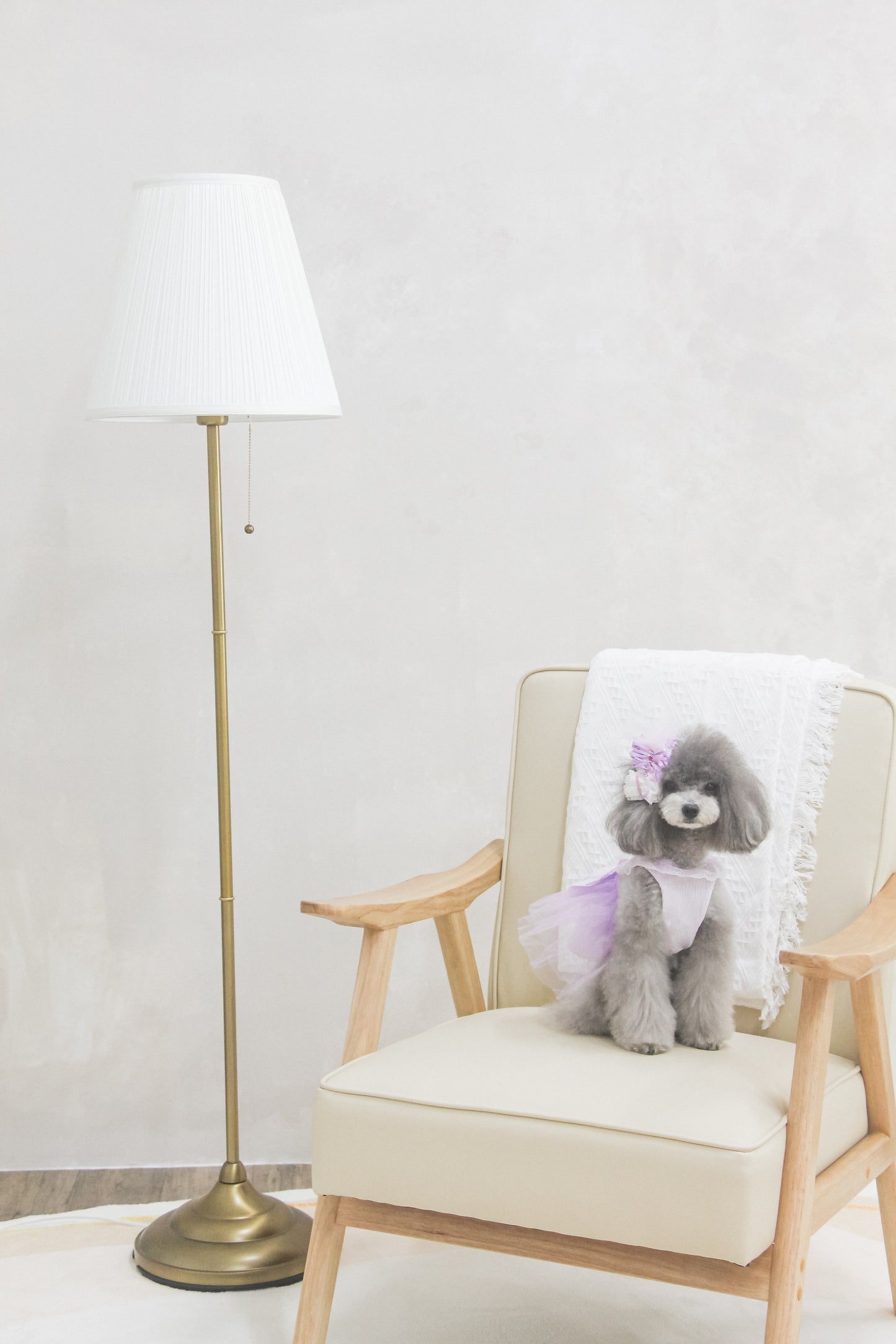 odette dress (pearl lilac)