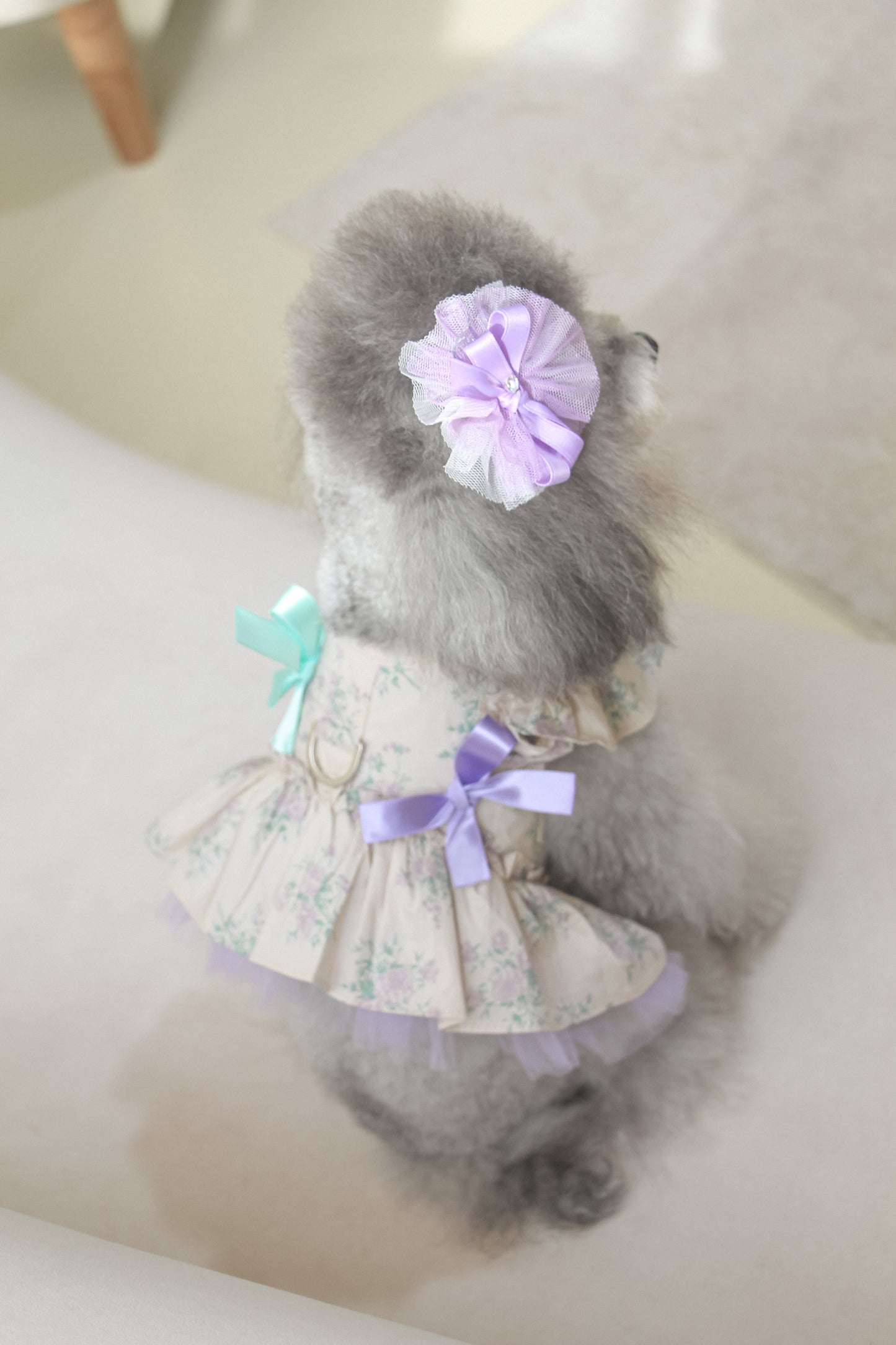 olivia flower hairpin