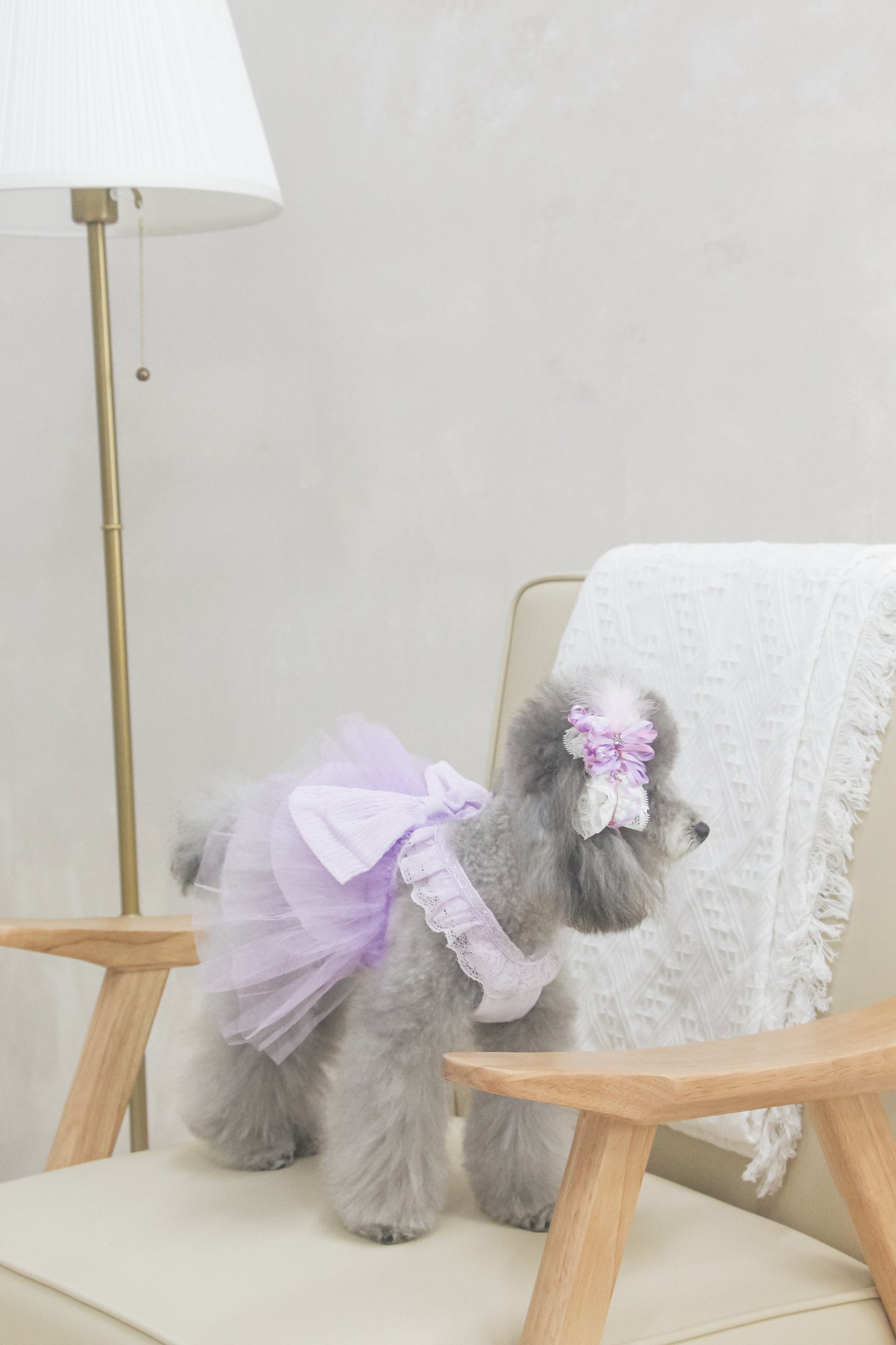 odette dress (pearl lilac)