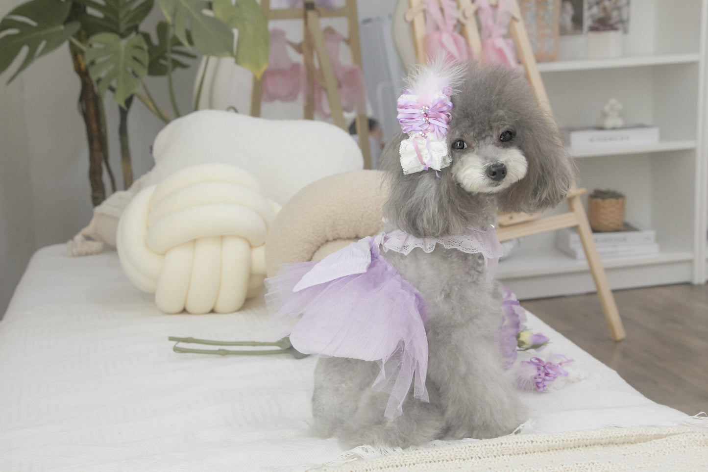 odette dress (pearl lilac)