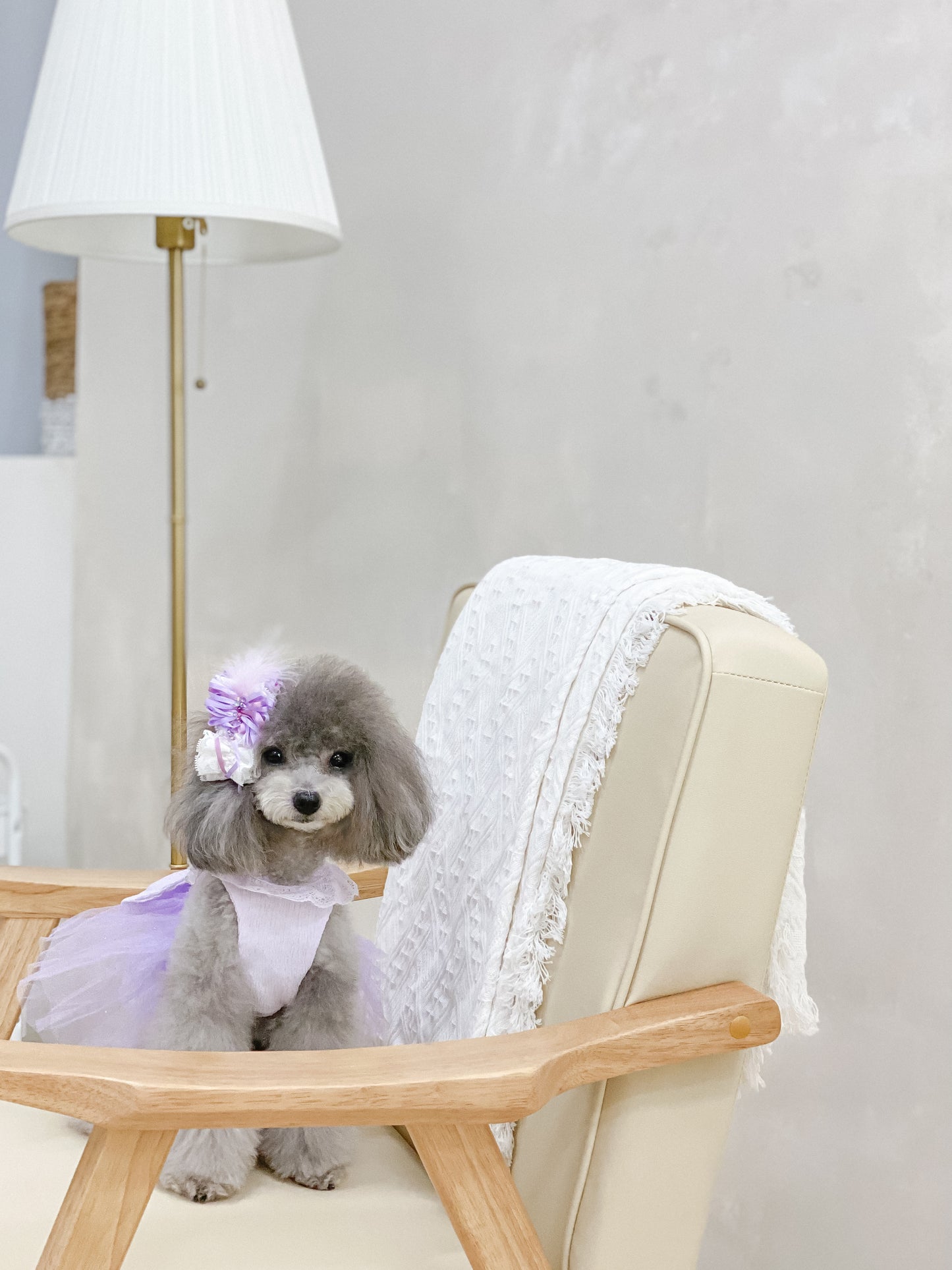 odette dress (pearl lilac)
