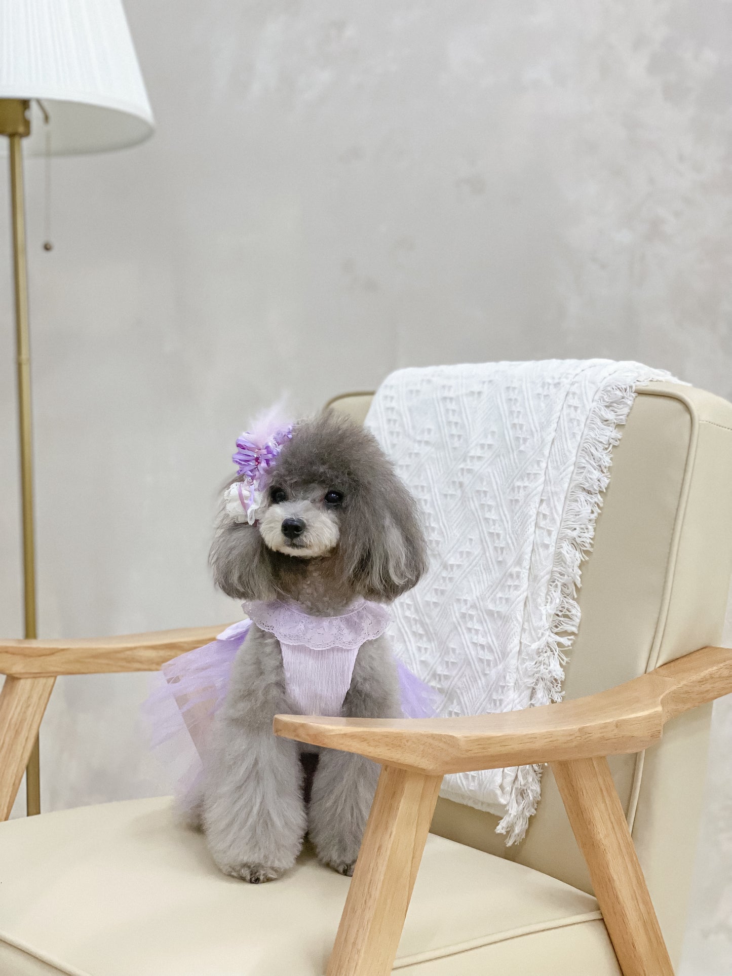 odette dress (pearl lilac)