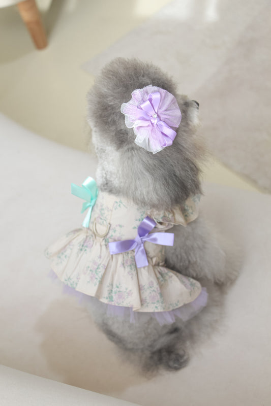 olivia flower hairpin