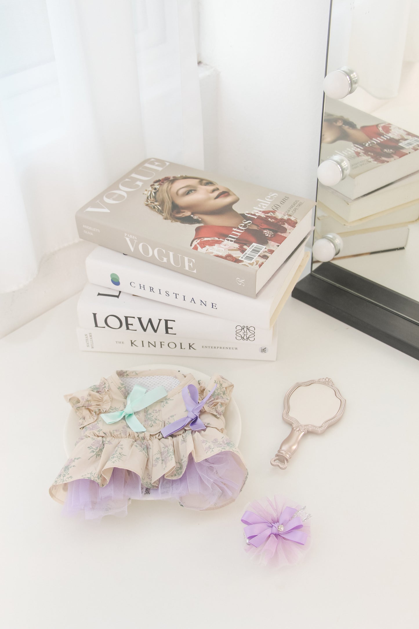 olivia flower hairpin