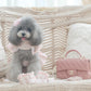 juliet harness + leash set (version 2 - pink)