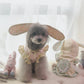 couture bunny hoodie (pink)